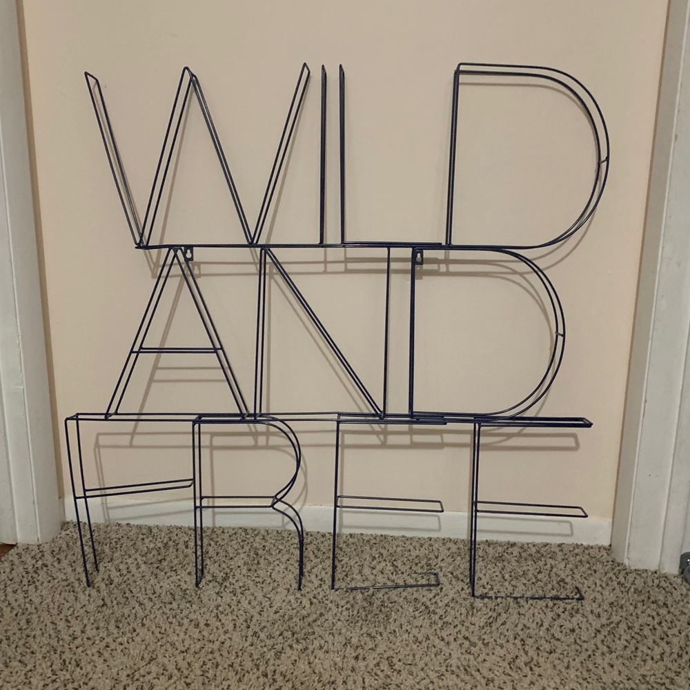Wall Decor. Wild and Free.